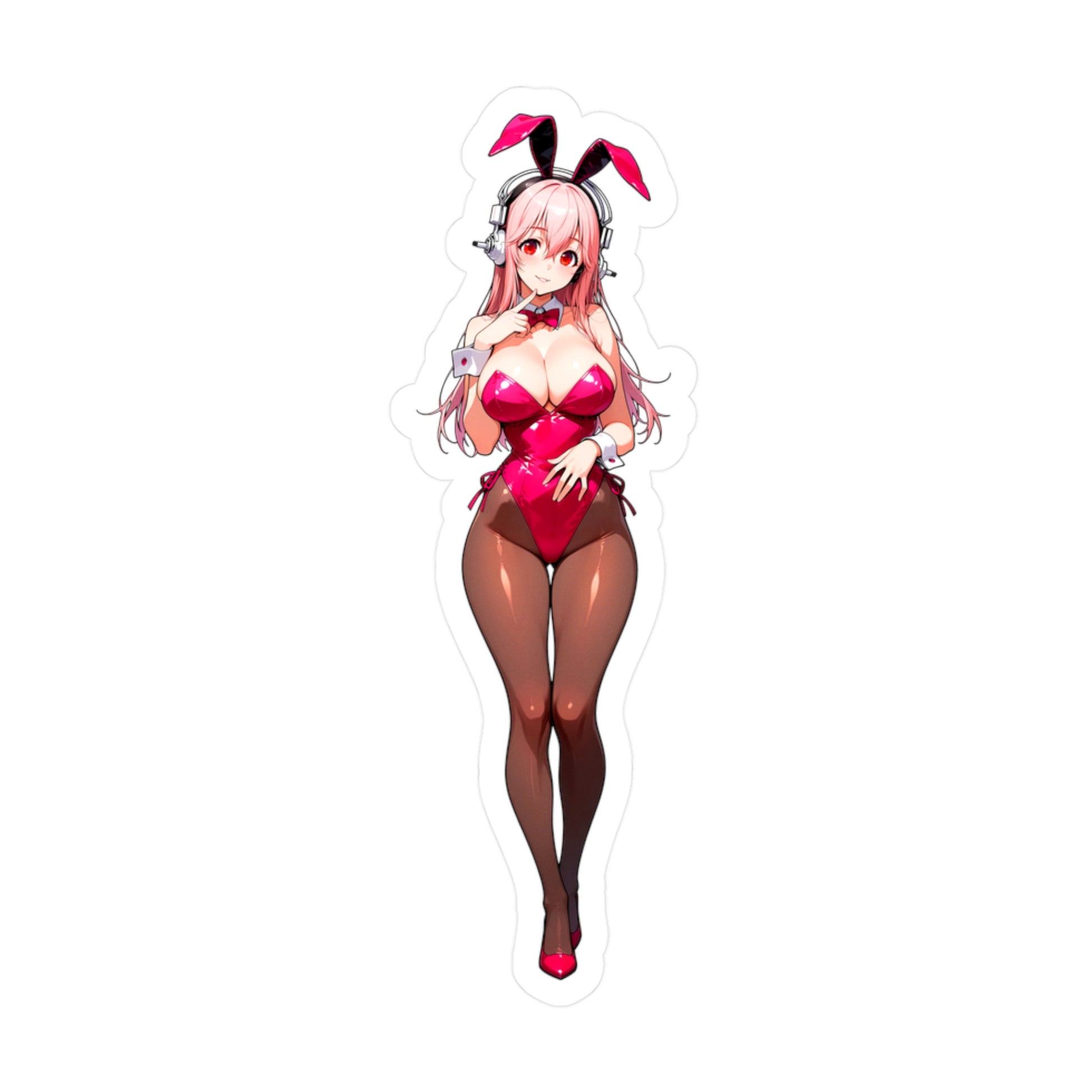 Bunny Girl-Super Sonico001  Vinyl Sticker - Kiss-Cut Vinyl Decals - AdehnoryGifts