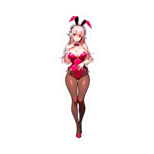 Bunny Girl-Super Sonico001  Vinyl Sticker - Kiss-Cut Vinyl Decals