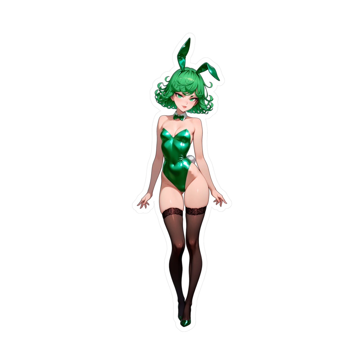 Bunny Girl-Tatsumaki001  Vinyl Sticker - Kiss-Cut Vinyl Decals - AdehnoryGifts