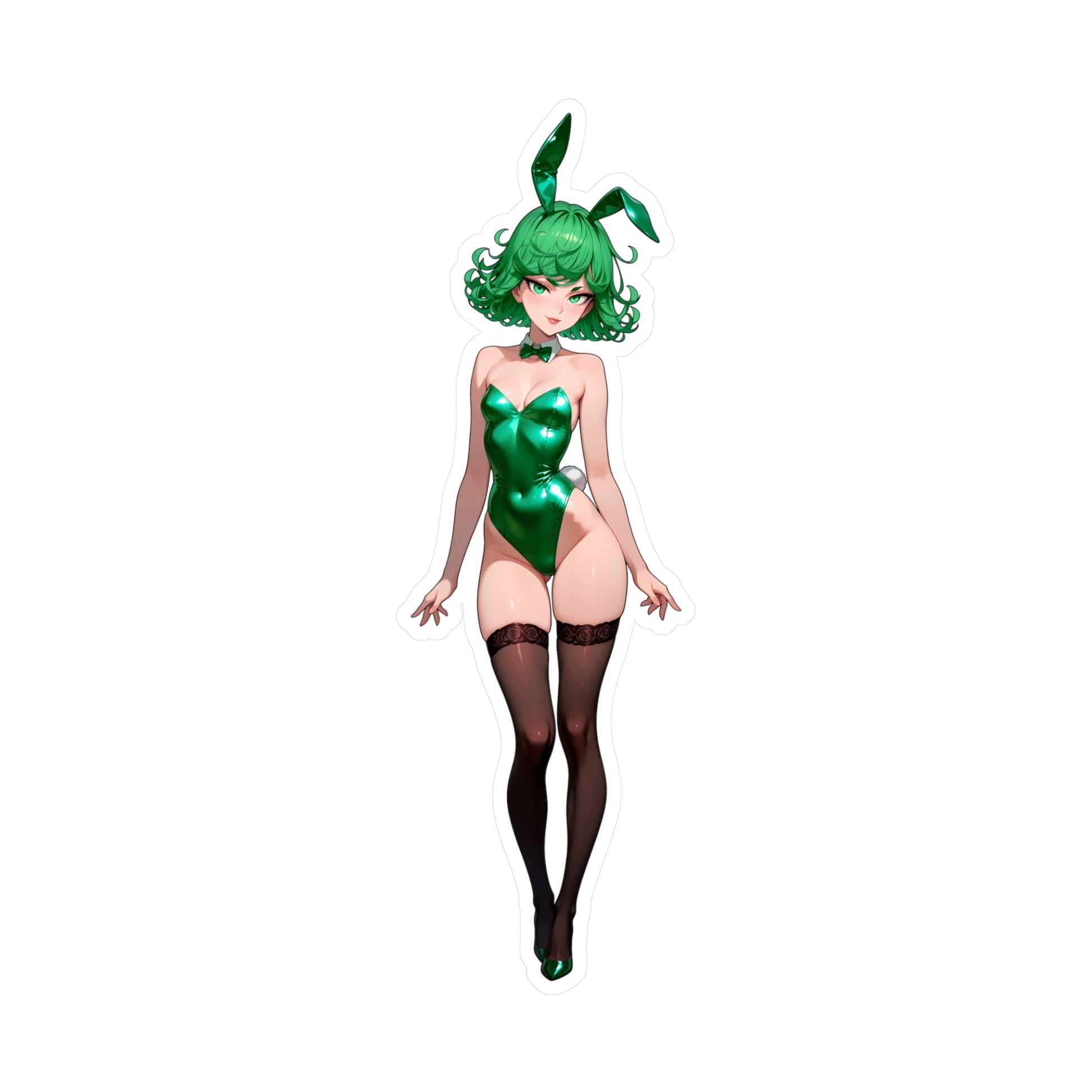 Bunny Girl-Tatsumaki001  Vinyl Sticker - Kiss-Cut Vinyl Decals - AdehnoryGifts
