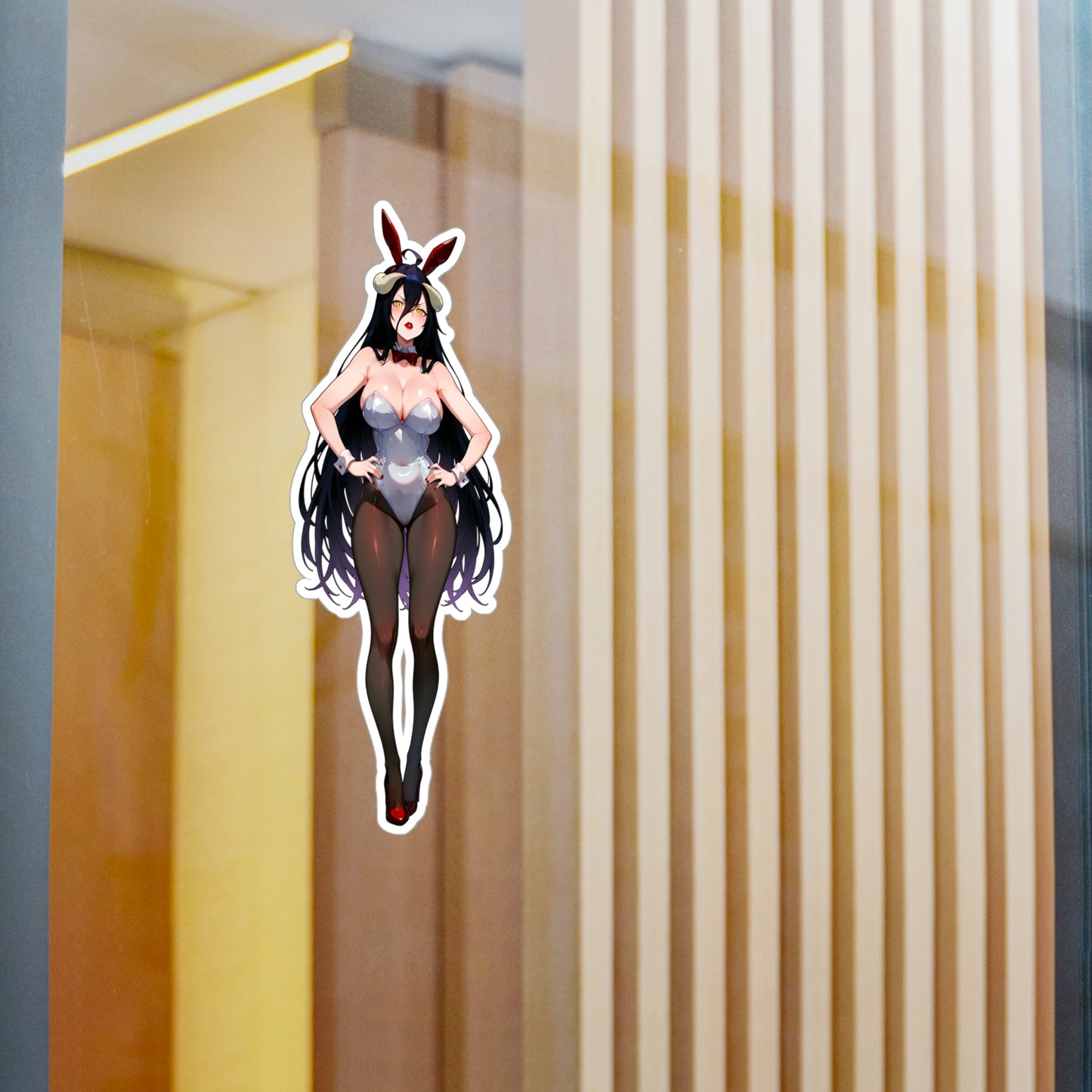 Bunny Girl-Albedo002  Vinyl Sticker - Kiss-Cut Vinyl Decals - AdehnoryGifts