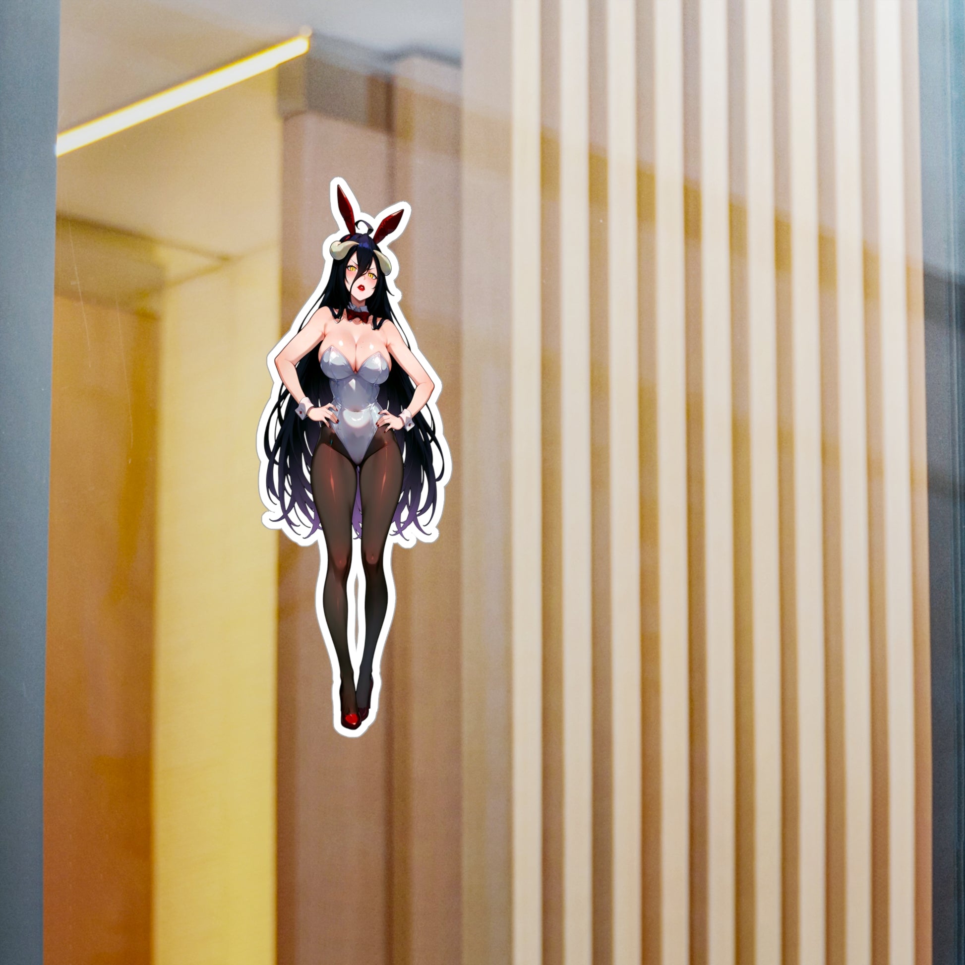 Bunny Girl-Albedo002  Vinyl Sticker - Kiss-Cut Vinyl Decals - AdehnoryGifts