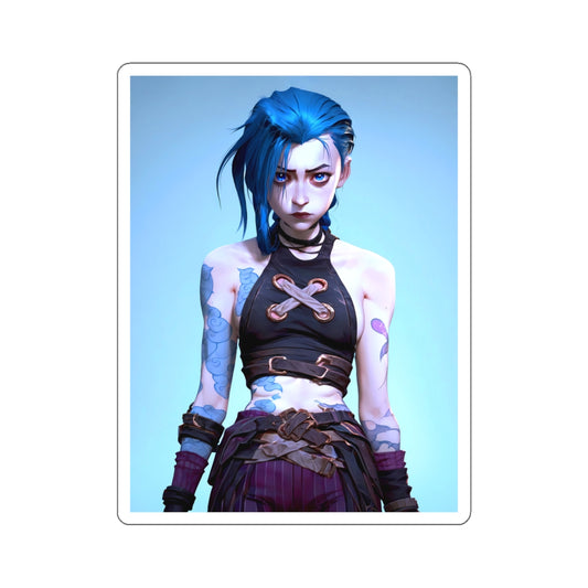 Jinx - Arcane - Anime Stickers-1191 - Kiss-Cut Stickers
