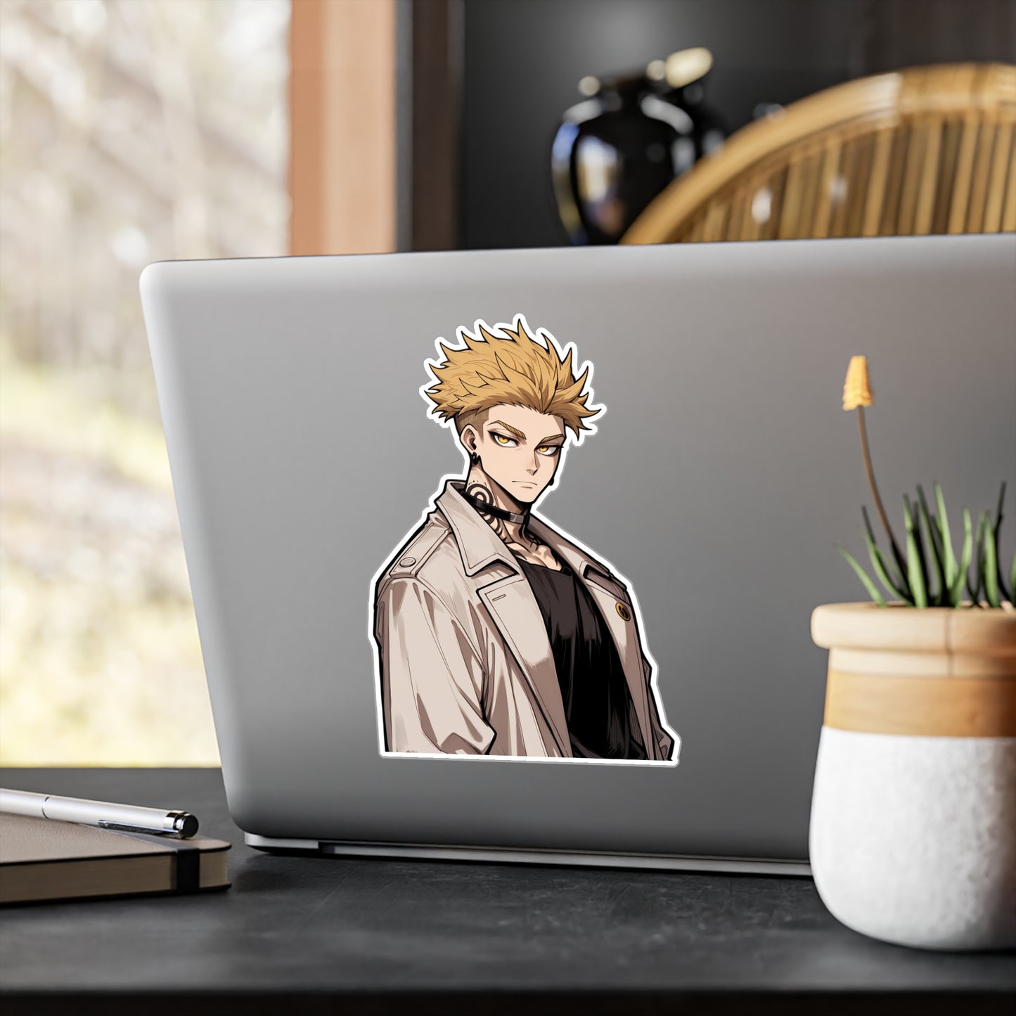 Enjin002 - Anime Husbando DieCut Stickers