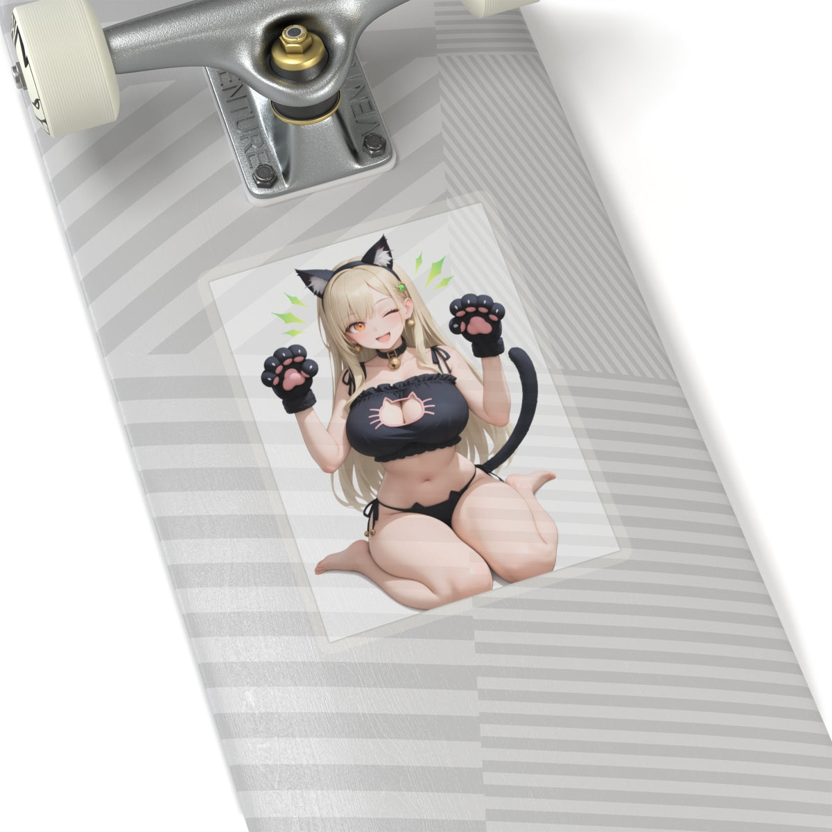 Anime Neko Girl Stickers-1240 - Kiss-Cut Stickers