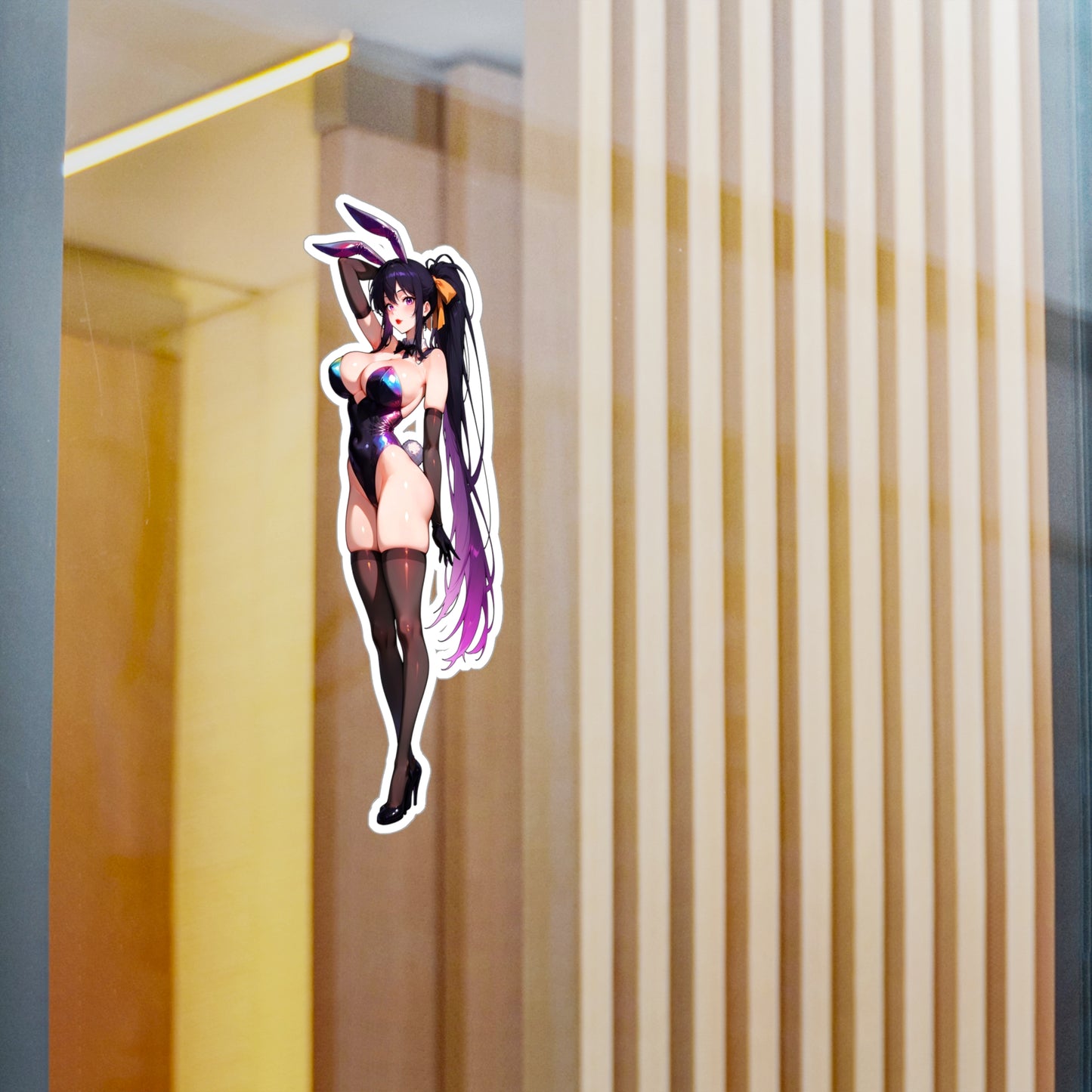 Bunny Girl-Akeno001  Vinyl Sticker - Kiss-Cut Vinyl Decals - AdehnoryGifts