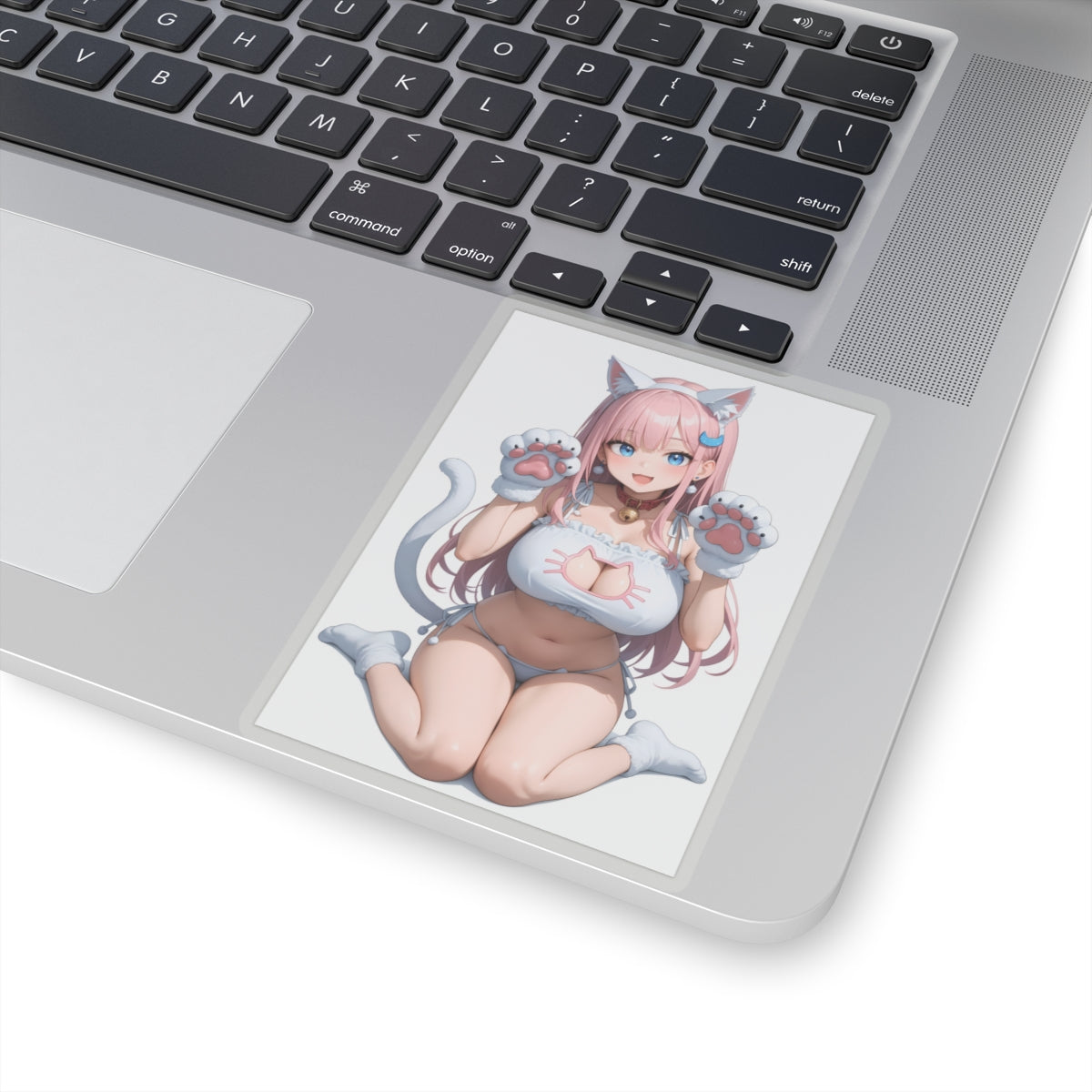 Anime Neko Girl Stickers-1242 - Kiss-Cut Stickers