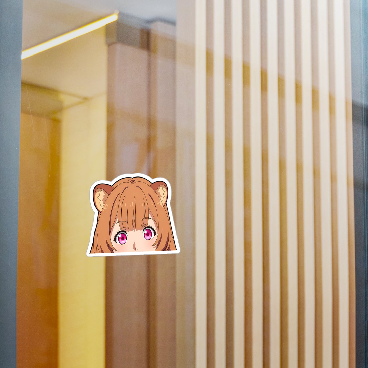 Raphtalia001 Peeker - Kiss-Cut Vinyl Decals