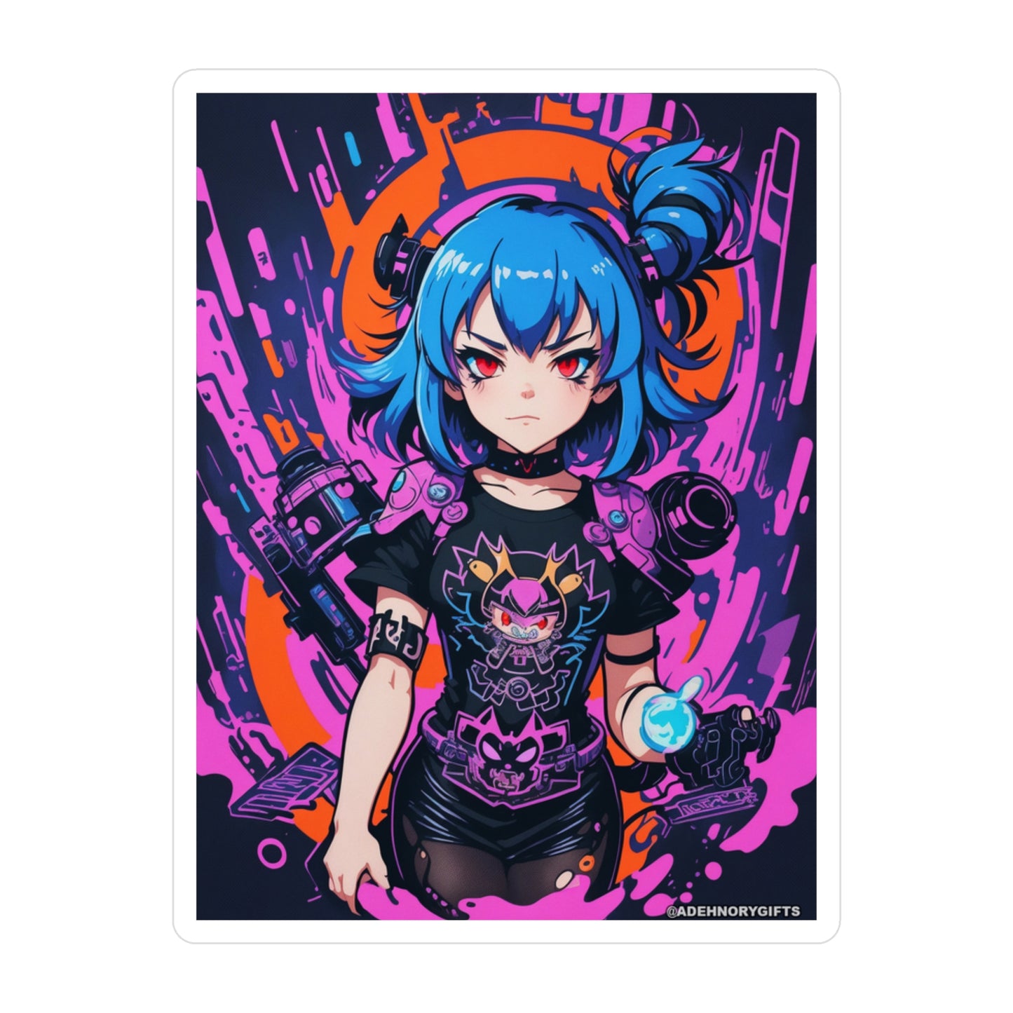 Anime Sticker146 - Kiss-Cut Vinyl Decals