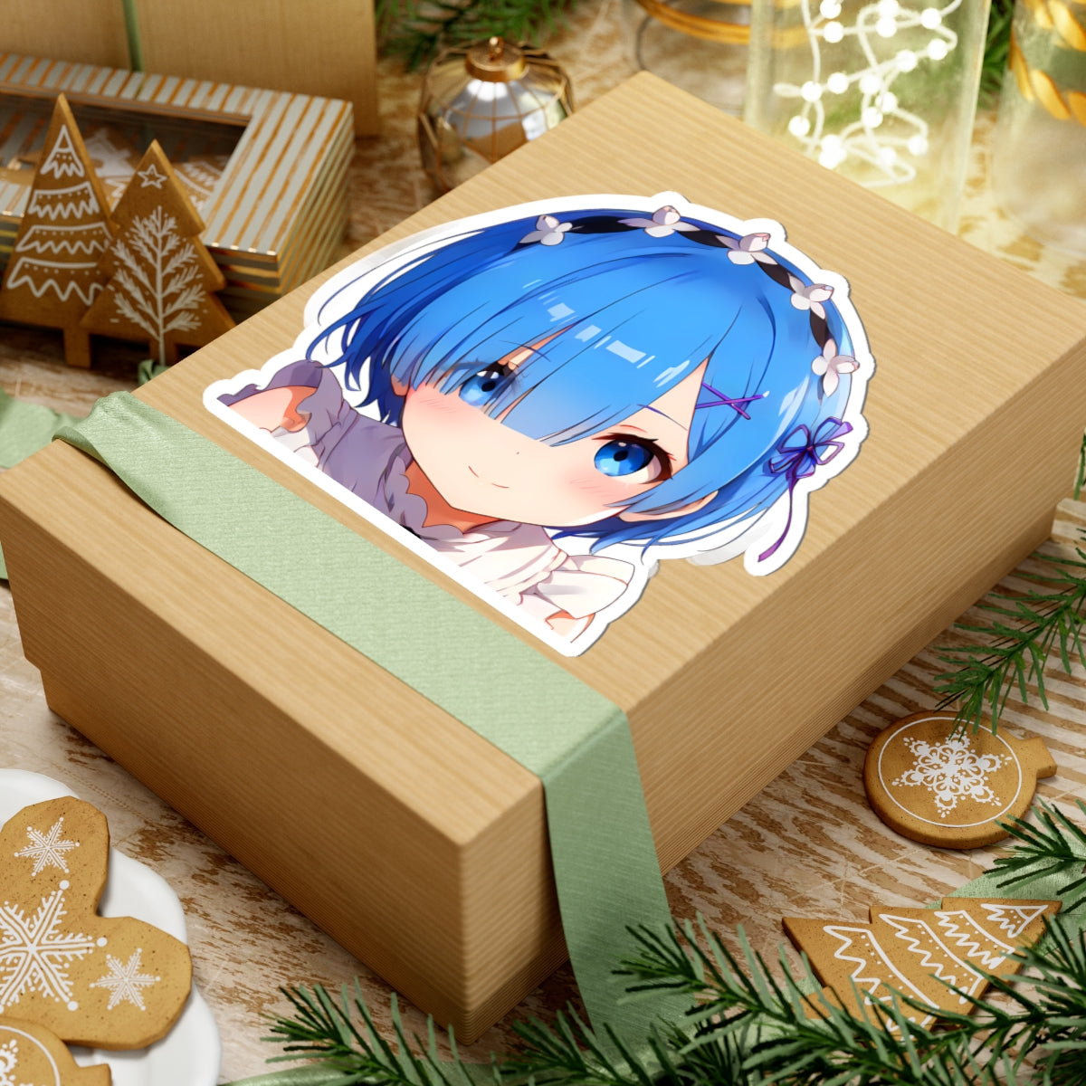 Anime Peeker Stickers011 - Ram - Re:Zero