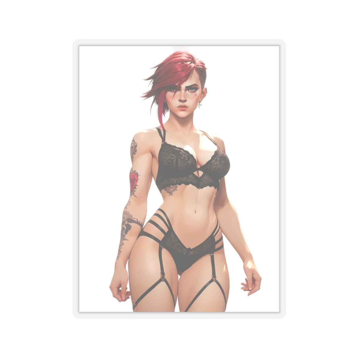 Vi - Arcane - Anime Stickers-1222 - Kiss-Cut Stickers