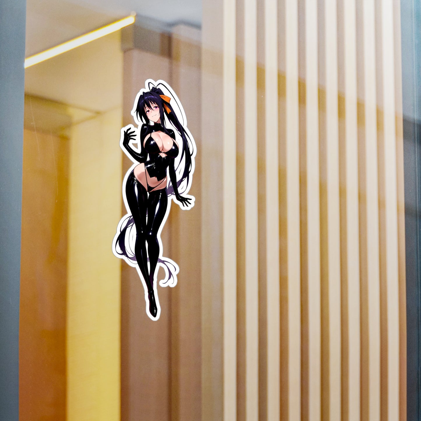 Akeno001b - Anime Waifu DieCut Stickers