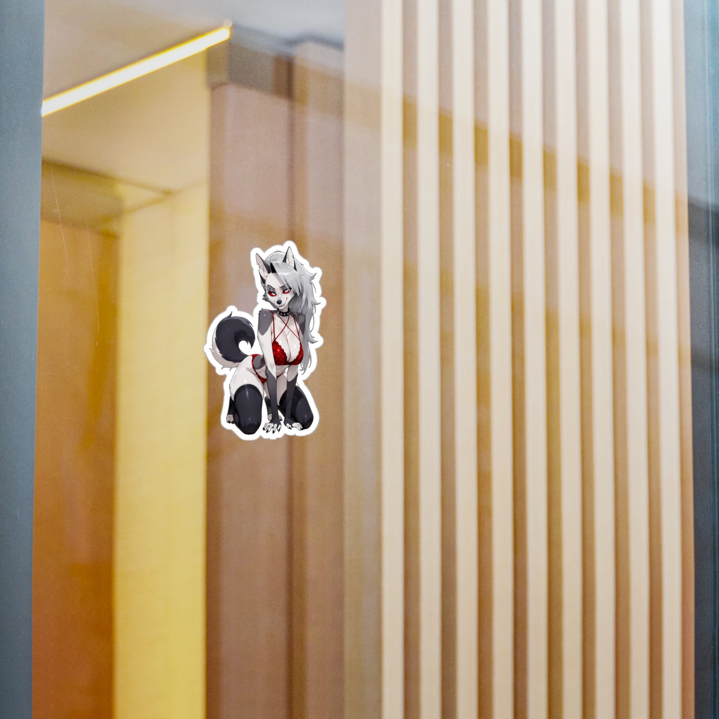 Loona Lingerie001 - Hellhound Die Cut Sticker