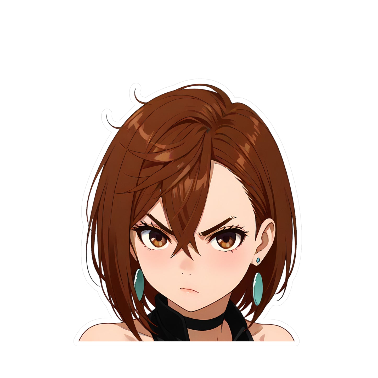 Psychic Powered Waifu001 - Kiss-Cut Vinyl Decals