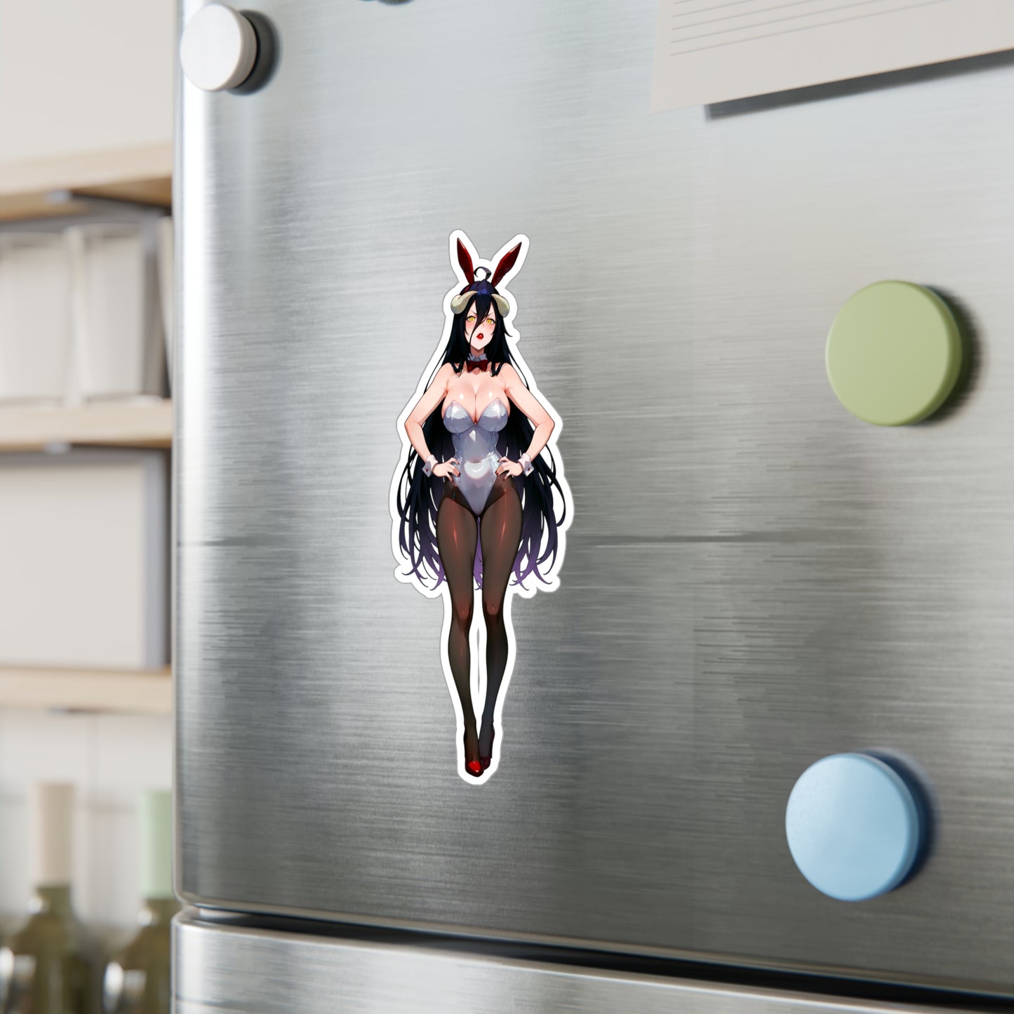 Bunny Girl-Albedo002  Vinyl Sticker - Kiss-Cut Vinyl Decals - AdehnoryGifts