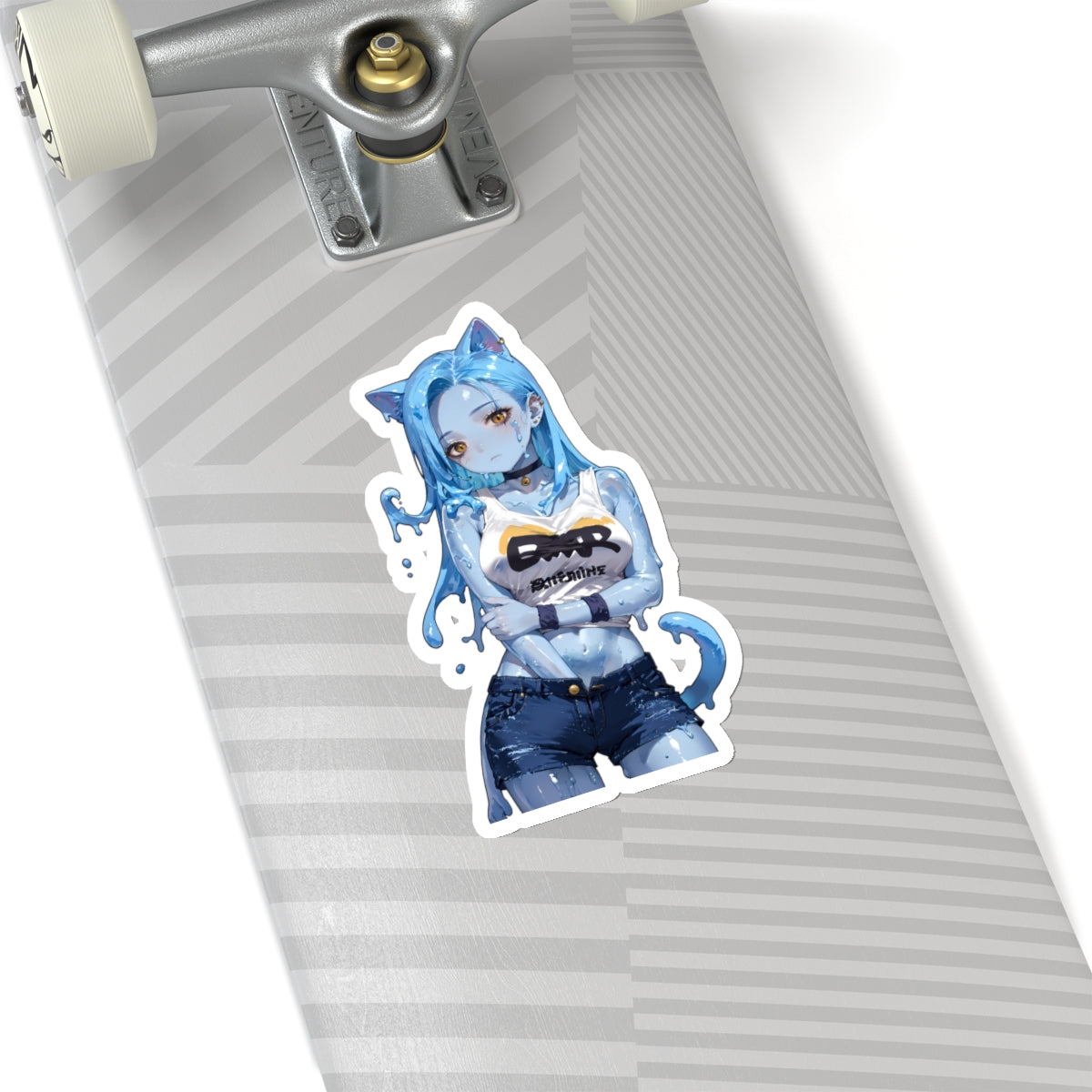 Window Decals028 - Slime Girl013 - Kiss-Cut Stickers