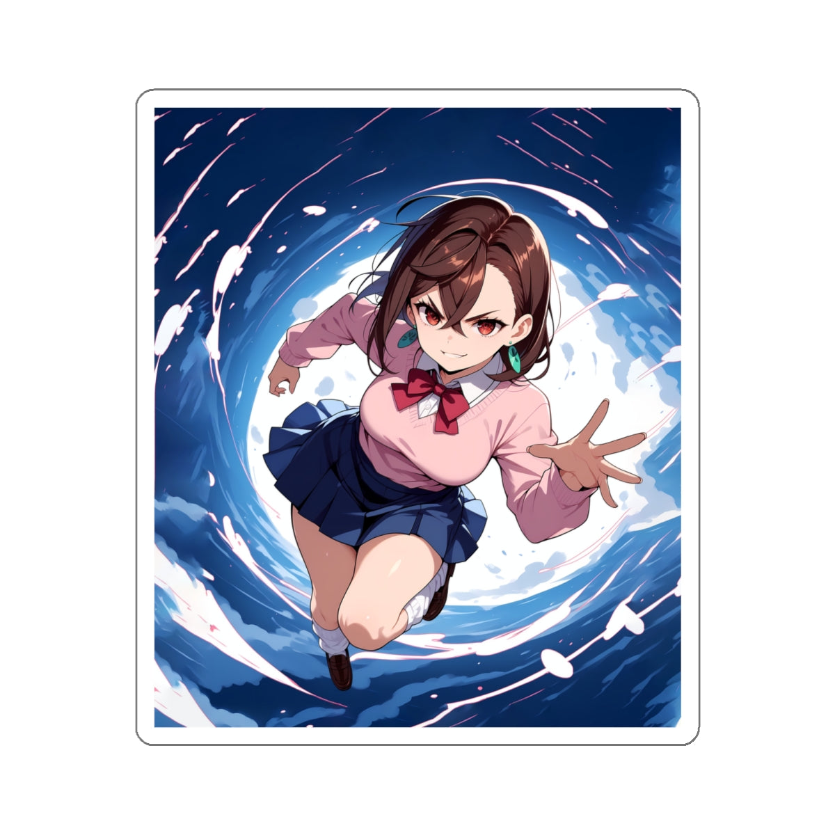 Momo Ayase - Anime Stickers-1177 - Kiss-Cut Stickers