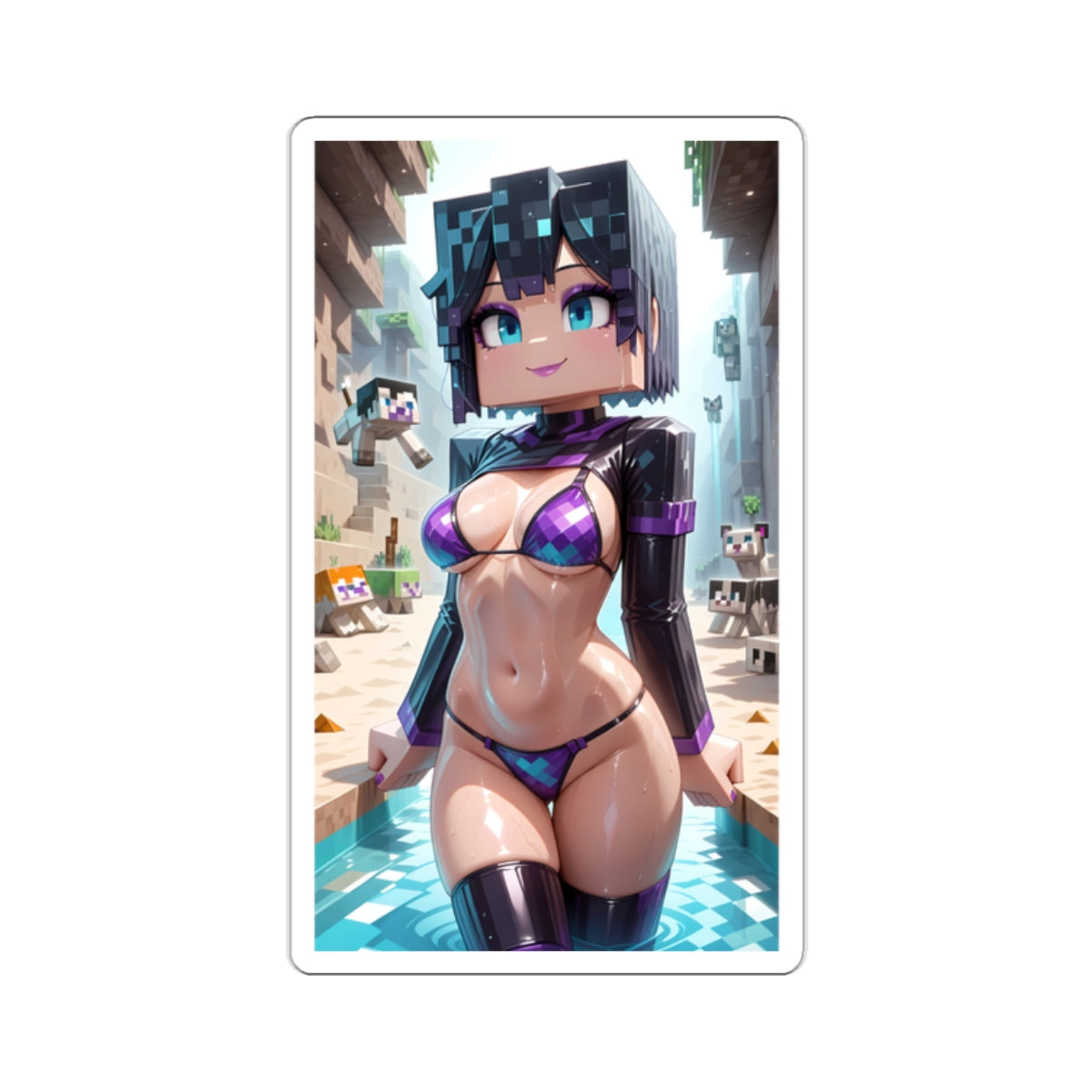 Anime Stickers-1249 - Kiss-Cut Stickers