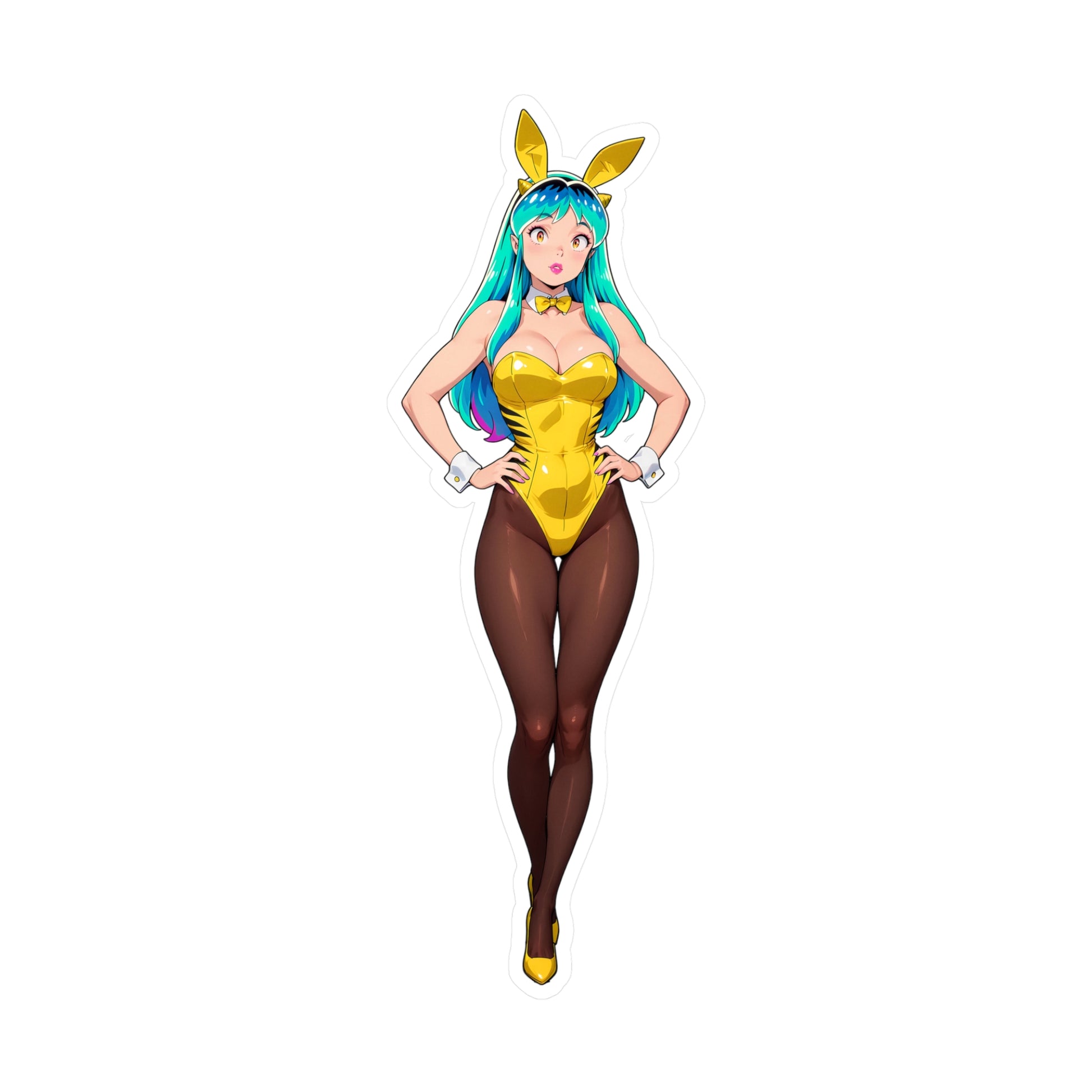 Bunny Girl-Lum001  Vinyl Sticker - Kiss-Cut Vinyl Decals - AdehnoryGifts