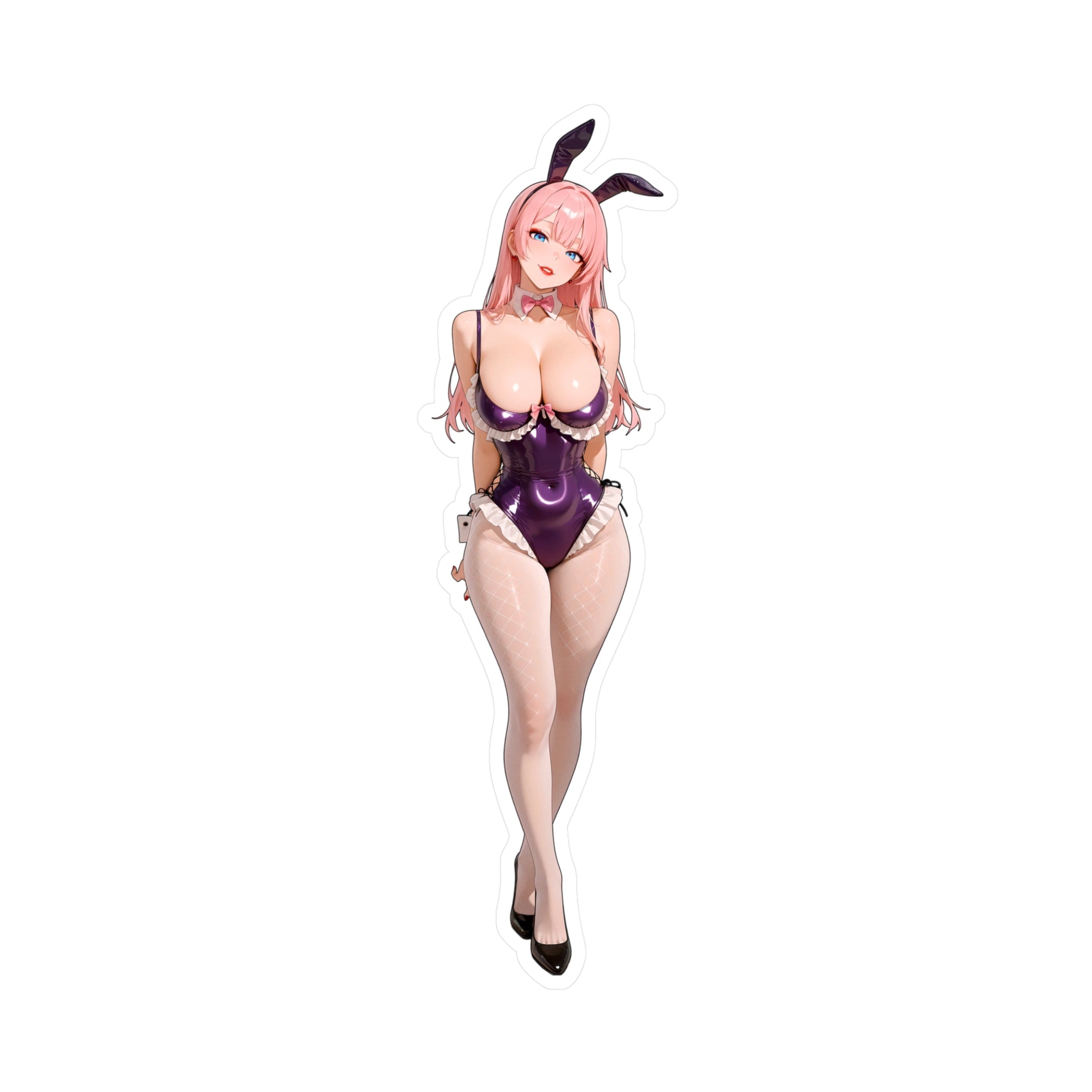 Bunny Girl-003  Vinyl Sticker - Kiss-Cut Vinyl Decals - AdehnoryGifts