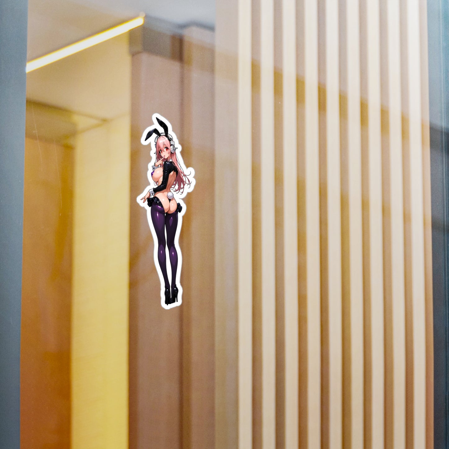 Bunny Girl-Super Sonico003  Vinyl Sticker - Kiss-Cut Vinyl Decals - AdehnoryGifts