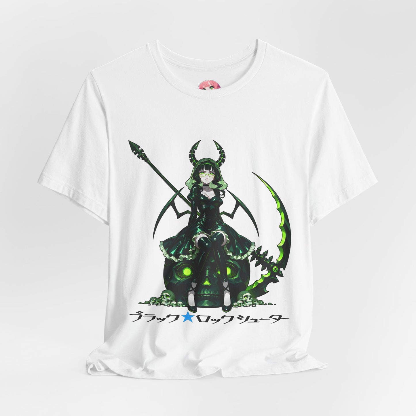 DeadMaster001 T-Shirt –  Black Rock Shooter Inspired Anime Graphic Tee
