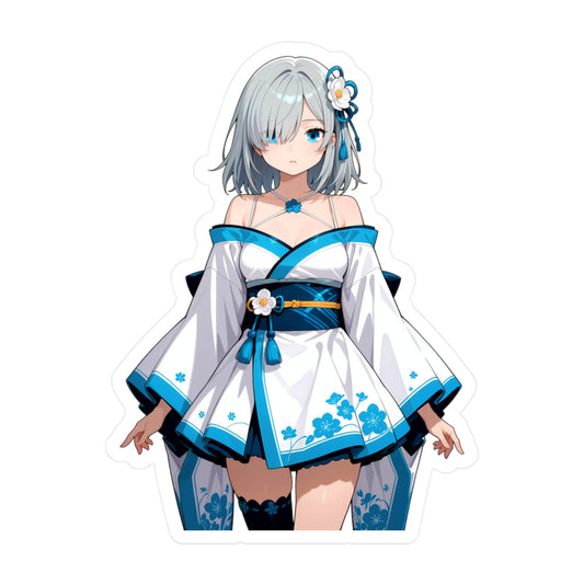 Ren Isuzu002 - Anime Waifu DieCut Stickers