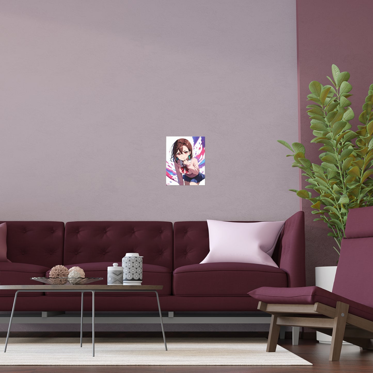 Momo Ayase - DanDaDan - Indoor and Outdoor Silk Posters