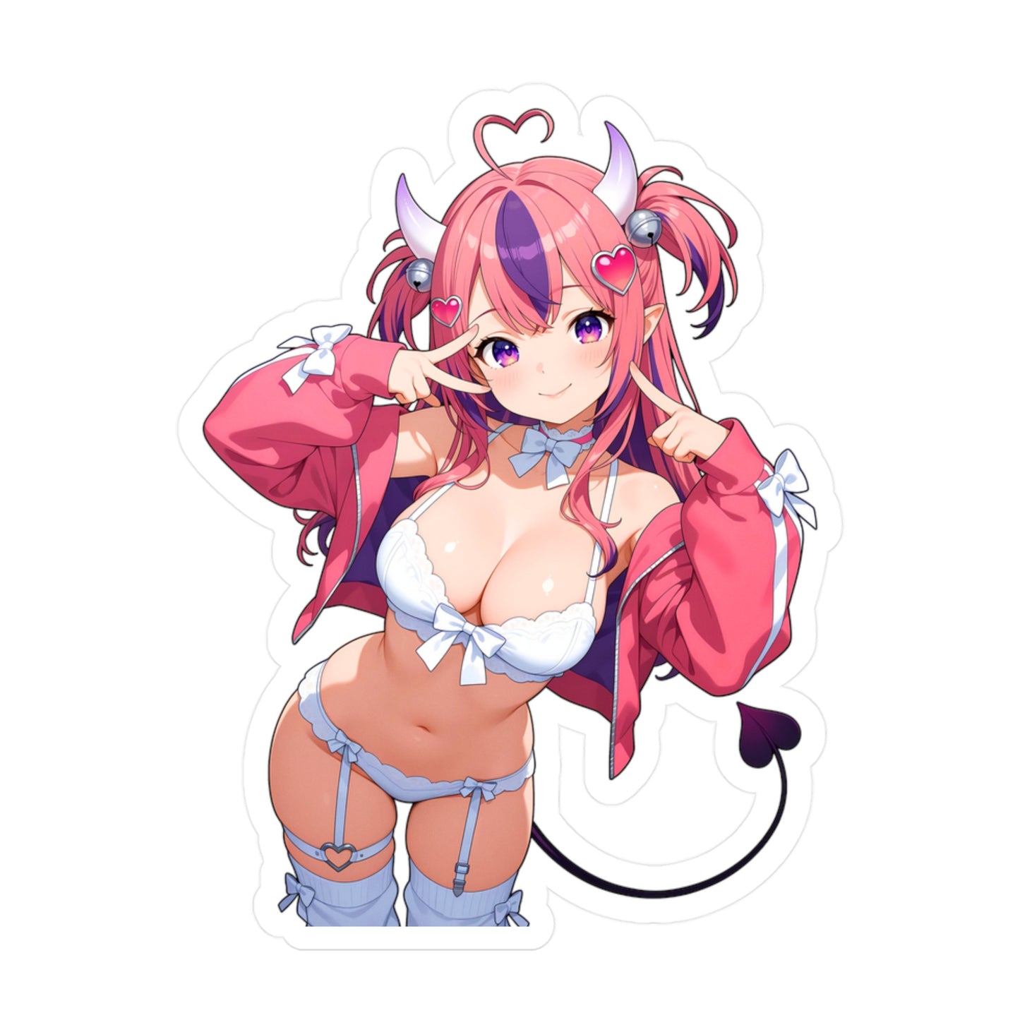 IronMouse002 - Anime Waifu DieCut Stickers