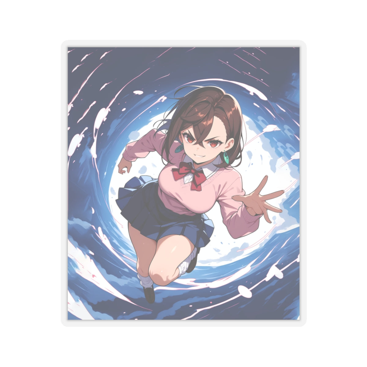 Momo Ayase - Anime Stickers-1177 - Kiss-Cut Stickers