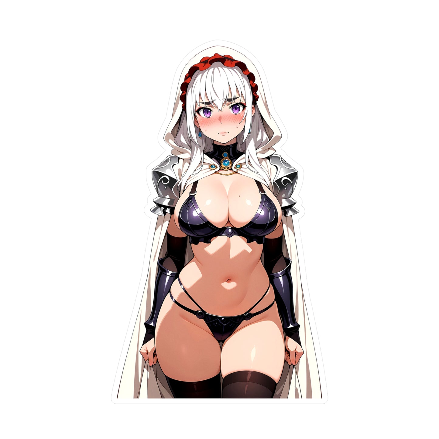 Chaika004 - Coffin Princess - Anime Waifu DieCut Stickers