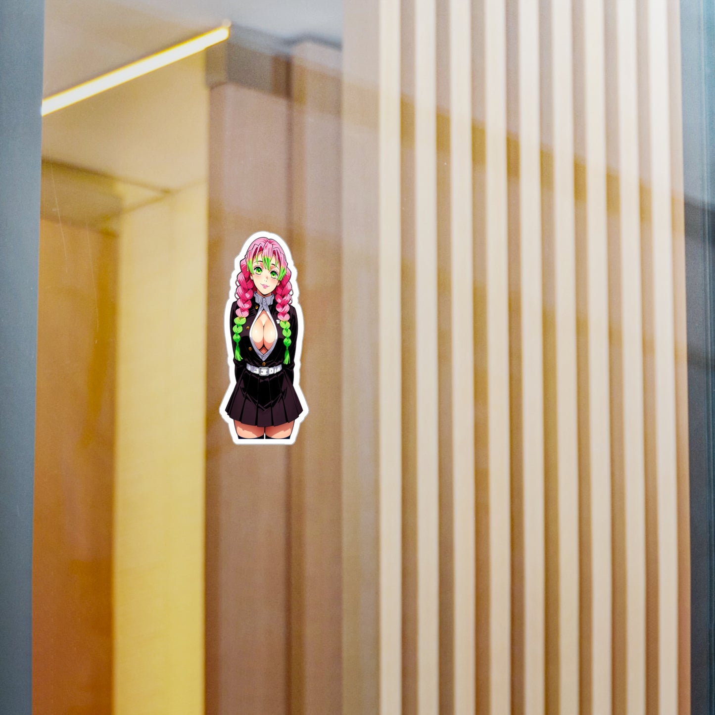 Mitsuri Kanroji - Demon Slayer Waifu - Kiss-Cut Vinyl Decals