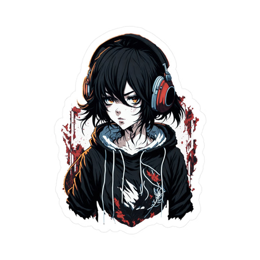 Emo Sticker011 - Kiss-Cut Vinyl Decals