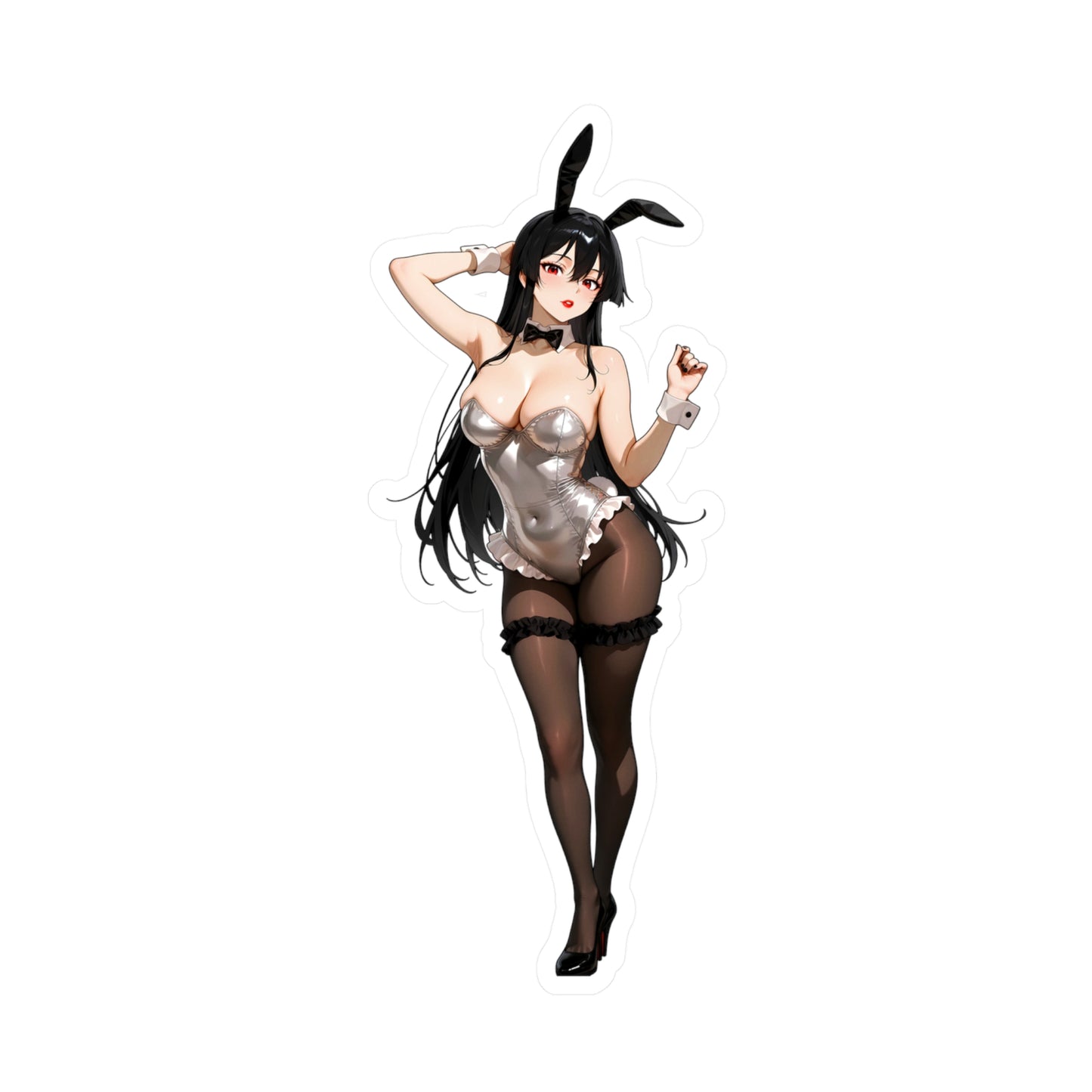 Bunny Girl-Akame001  Vinyl Sticker - Kiss-Cut Vinyl Decals - AdehnoryGifts