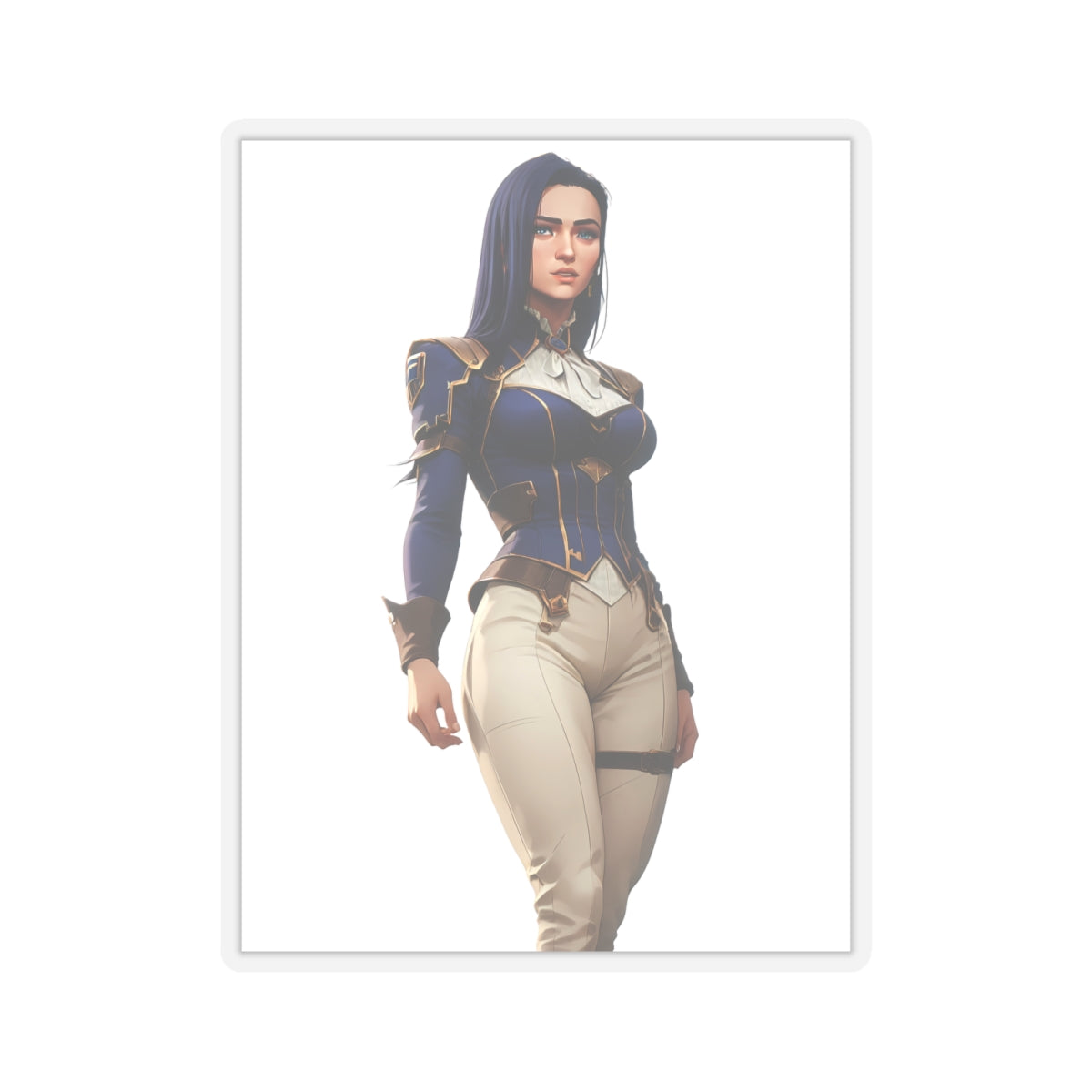 Caitlyn - Arcane - Anime Stickers-1231 - Kiss-Cut Stickers