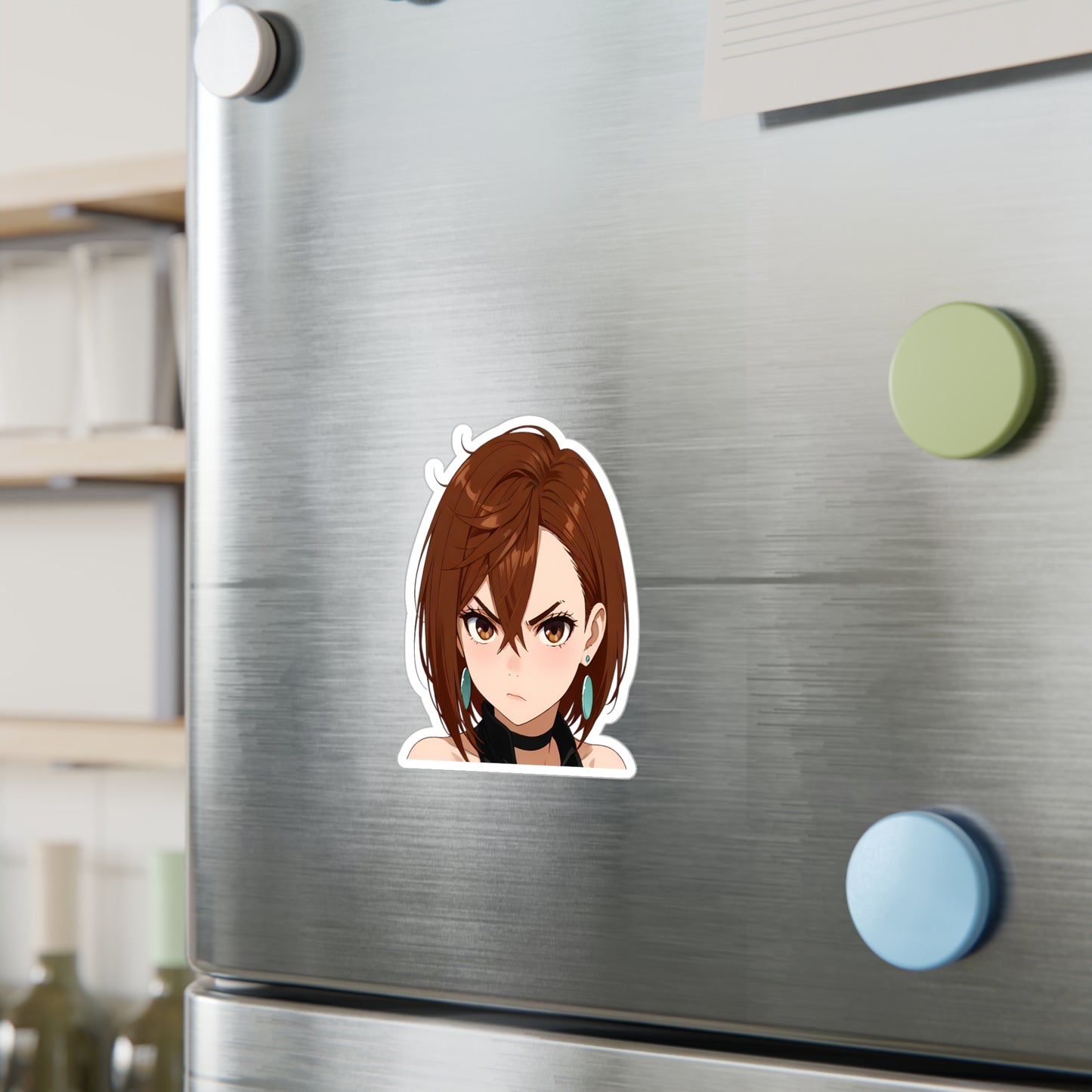 Psychic Powered Waifu001 - Kiss-Cut Vinyl Decals