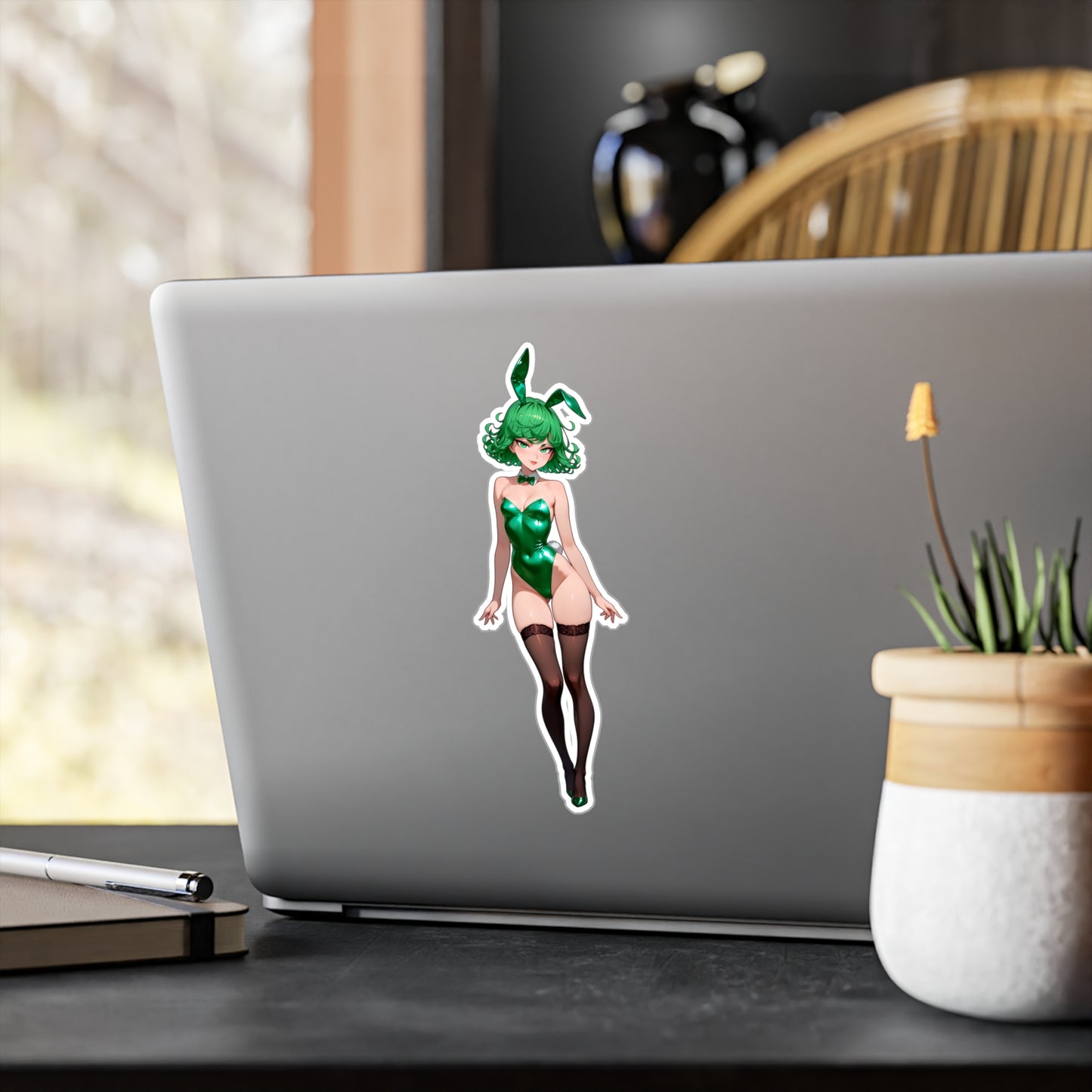 Bunny Girl-Tatsumaki001  Vinyl Sticker - Kiss-Cut Vinyl Decals - AdehnoryGifts