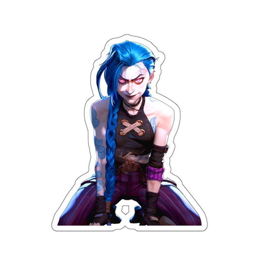 Window Decals - Jinx - Arcane015 - Kiss-Cut Stickers