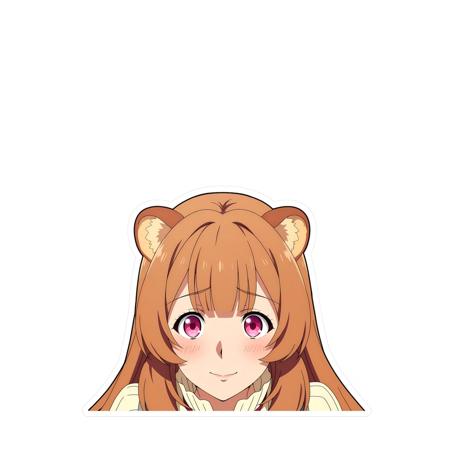 Raphtalia002 Peeker - Kiss-Cut Vinyl Decals