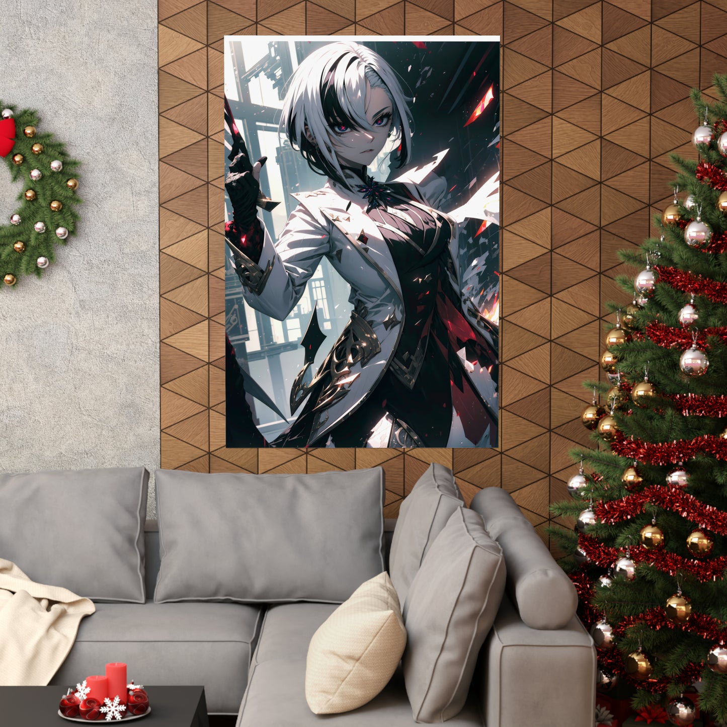 Anime Art Poster004 - Matte Vertical