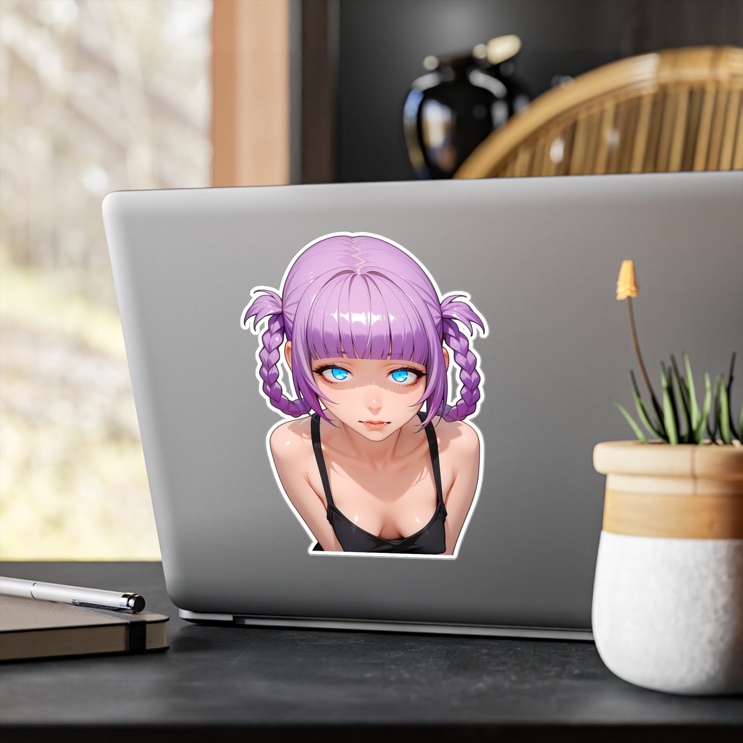 Nazuna001 - Anime Waifu DieCut Stickers