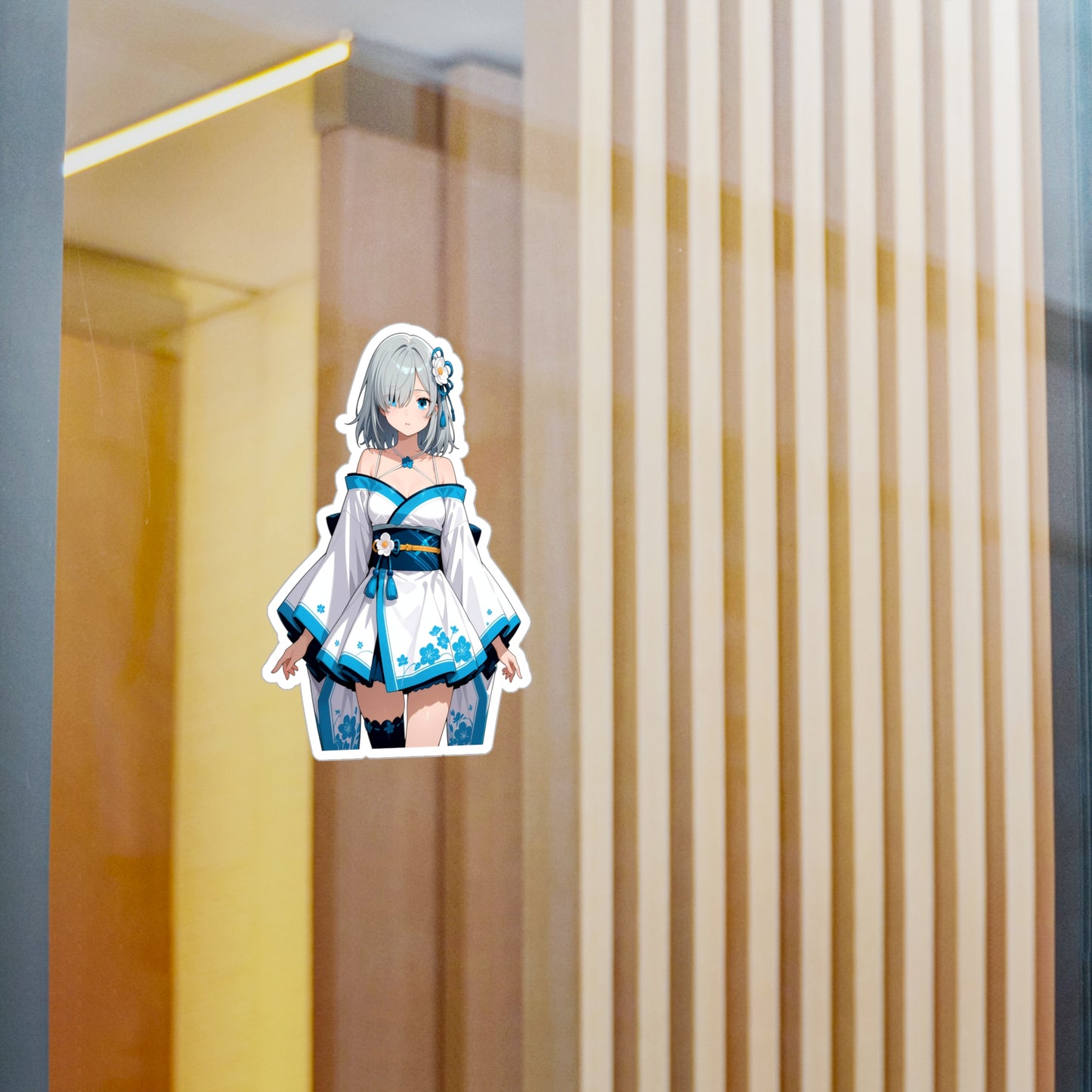 Ren Isuzu002 - Anime Waifu DieCut Stickers