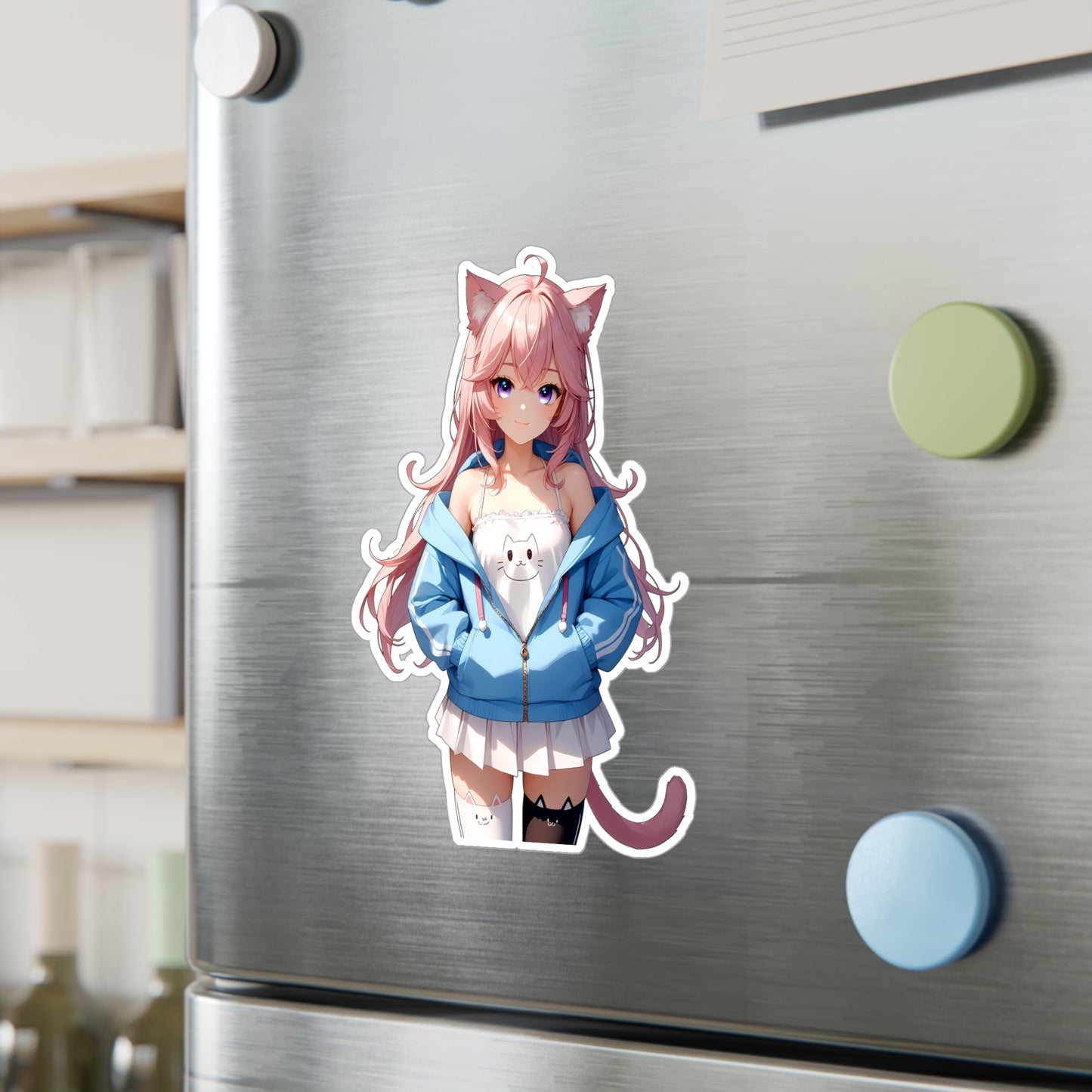 Nyatasha001 - Anime Waifu DieCut Stickers