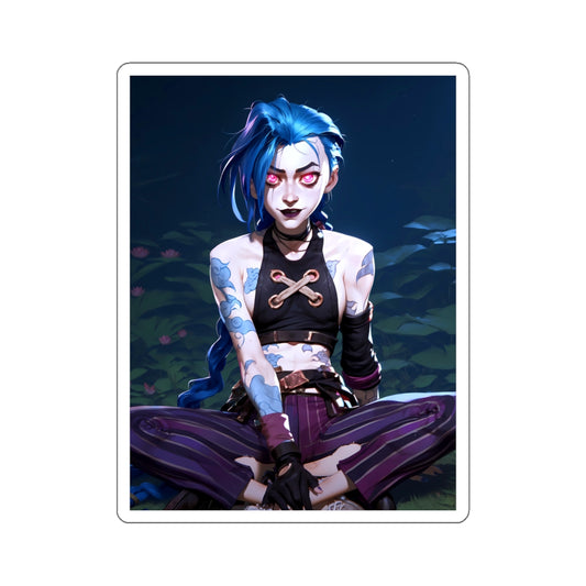 Jinx - Arcane - Anime Stickers-1201 - Kiss-Cut Stickers