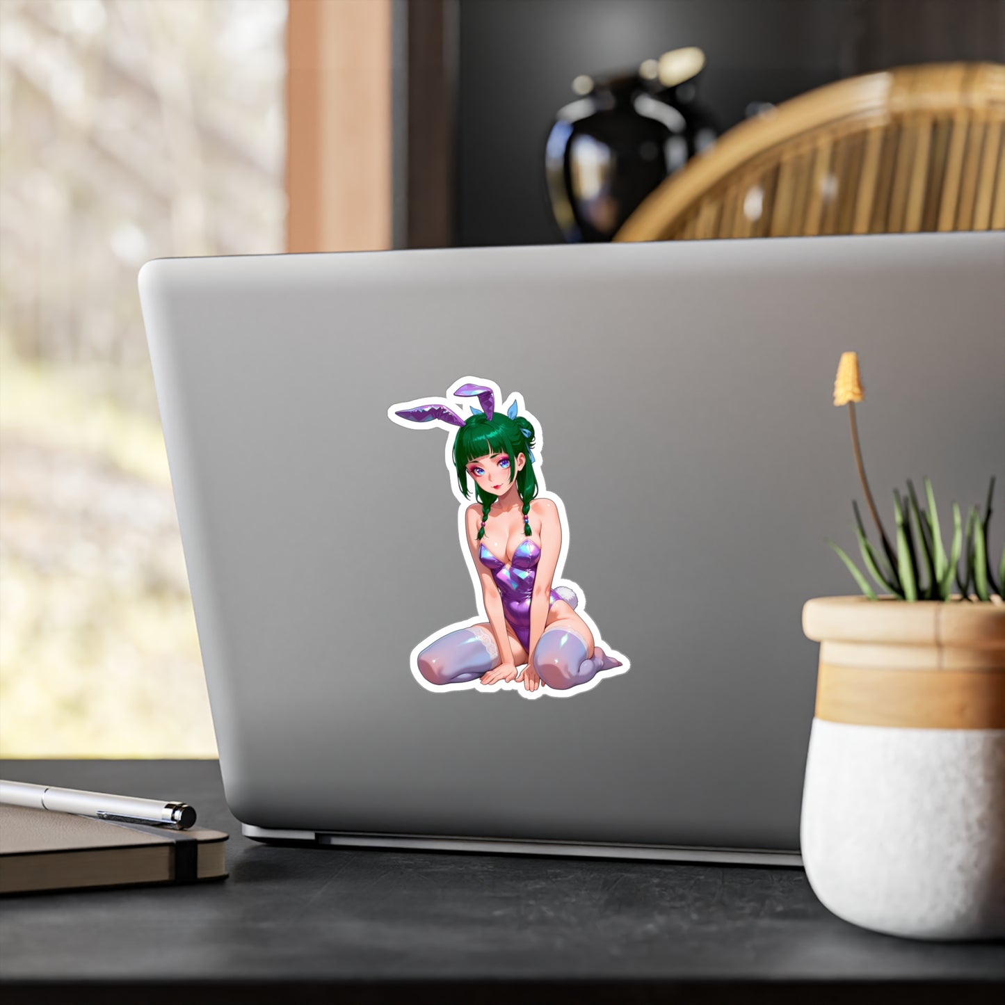 Bunny Girl-MaoMao003  Vinyl Sticker - Kiss-Cut Vinyl Decals - AdehnoryGifts