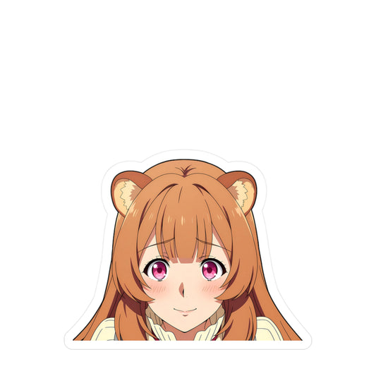Raphtalia002 Peeker - Kiss-Cut Vinyl Decals