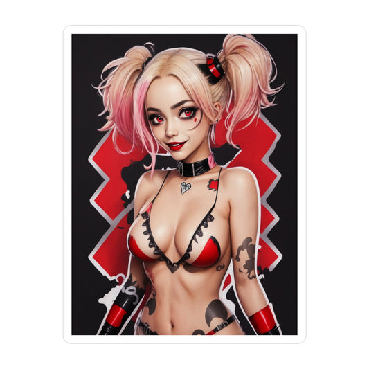 Anime Sticker542 - Harley - Kiss-Cut Vinyl Decals - AdehnoryGifts