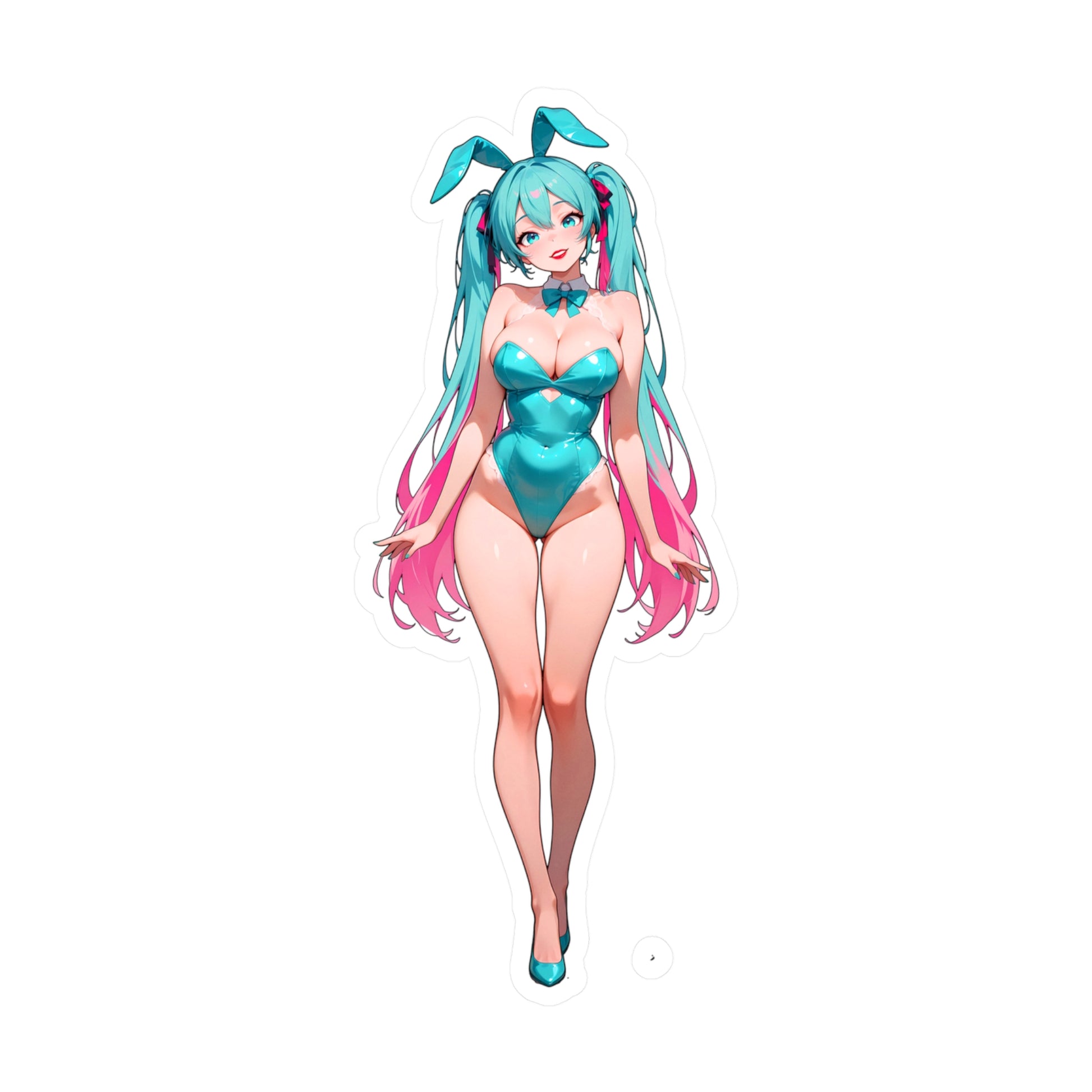 Bunny Girl-Hatsune002  Vinyl Sticker - Kiss-Cut Vinyl Decals - AdehnoryGifts