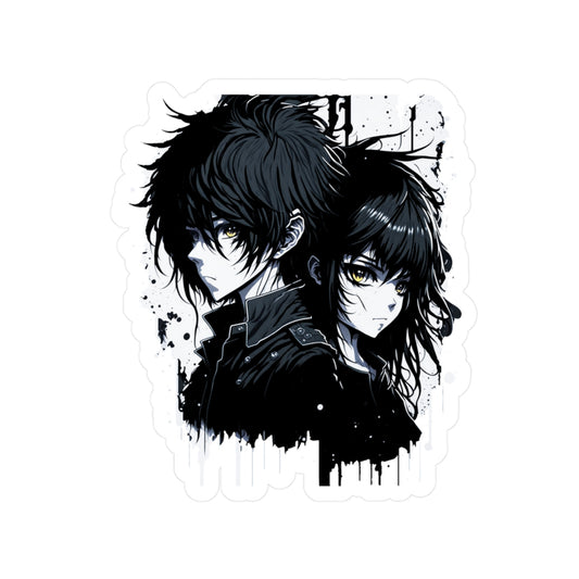 Emo Sticker002 - Kiss-Cut Vinyl Decals
