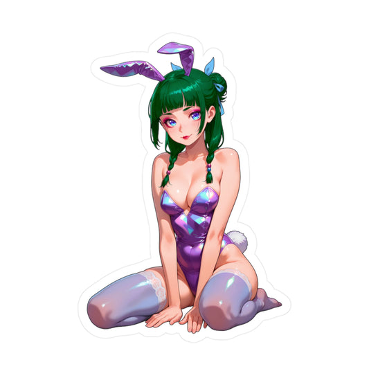 Bunny Girl-MaoMao003  Vinyl Sticker - Kiss-Cut Vinyl Decals - AdehnoryGifts